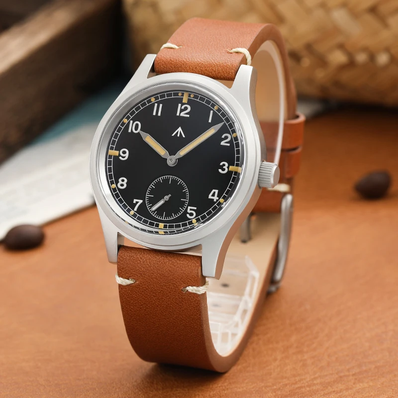 Militado 新作. ML12 38mm　ミリタリーウォッチ 未使用品 Militado 38mm Stainless Steel Military Watch ML12