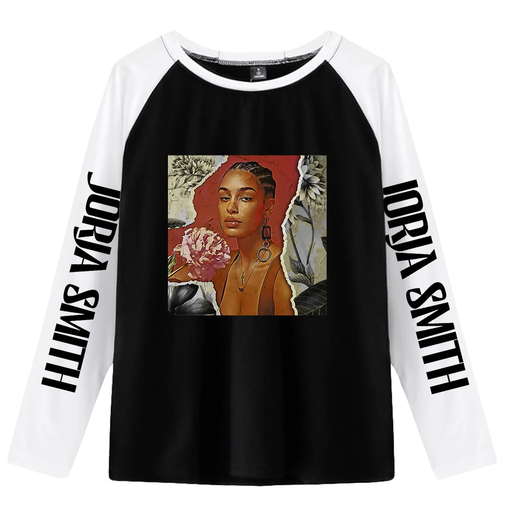

Jorja Smith 2D Fashion Print Patchwork T Shirt Women/Men Long Sleeve T Shirt 2022 New Harajuku Fashion Casual Cool Clothes