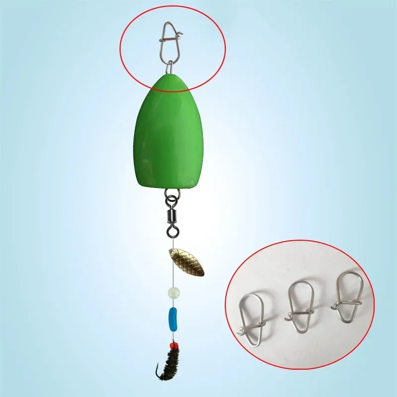 Lure Pin Set Gourd Pin Enhanced + Flattened Double Circle Fishing Gear Connector 200
