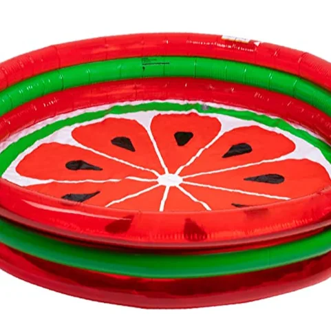 

water play equipment pool swimming outdoor waterpark inflatable for kids watermelon square swimming pool