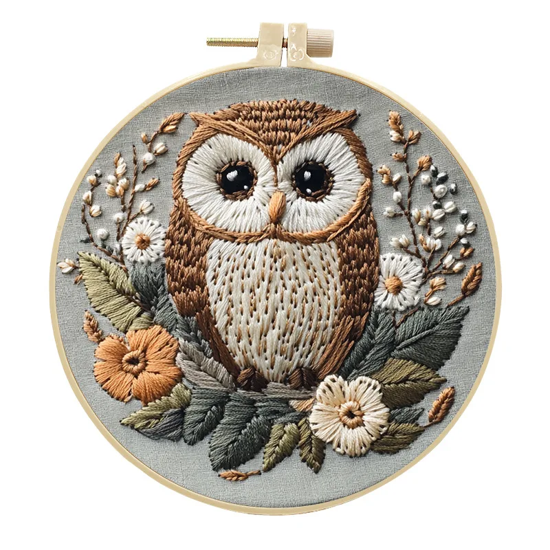 Owl Embroidery Starter Kit 6