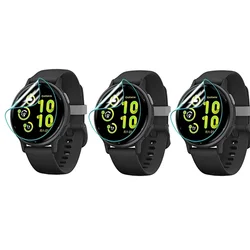 Premium 3D Anti - Scratch Screen Protector Film for Garmin Vivoactive 5 - Full Coverage HD Protection (3PCS Soft Film)