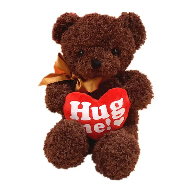 

38cm Plush Bear Dolls Bear Soft Toy Bear Wedding Gifts With Recording Talking Toy For Girls Birthday Party Baby Toy
