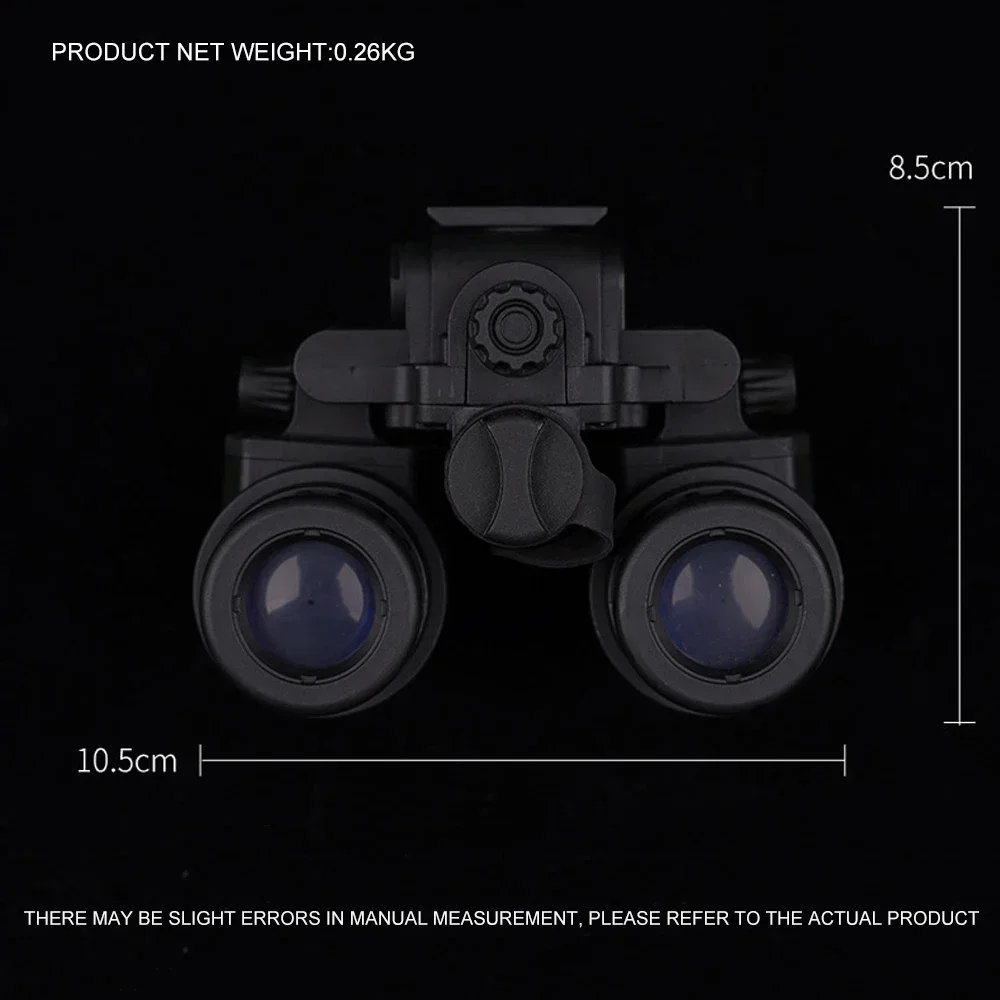 AN/PVS31 Dual-Tube Binocular Night Vision Goggles Dummy Props Airsoft Helmet Accessories Model for Hunting Cosplay