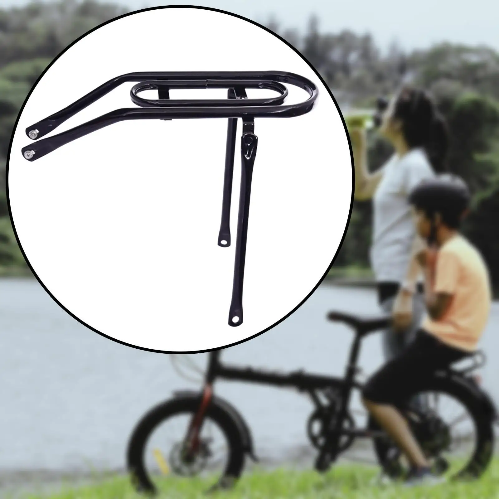 Rear Bicycle Rack Universal High Strength for 20 inch Bikes Cycling Equipment Easy Installation Kid Bike Cargo Rack Carrier Rack