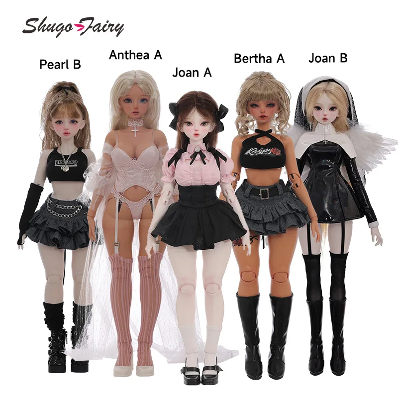 ShugaFairy Joan Pearl Bertha Anthea BJD Doll 1/4 Large Breast Meat Leg Exquisite Limited Edition Collectible Ball Jointed Doll For bjd dolls