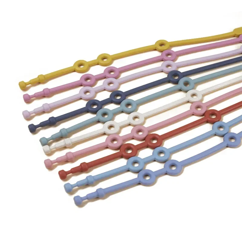 Description Picture 6 of itemNew Silicone Toy Safety Straps Newborn Teething Soother Chew Dummy Chains Adjustable Baby Pacifier Clip Teether Straps