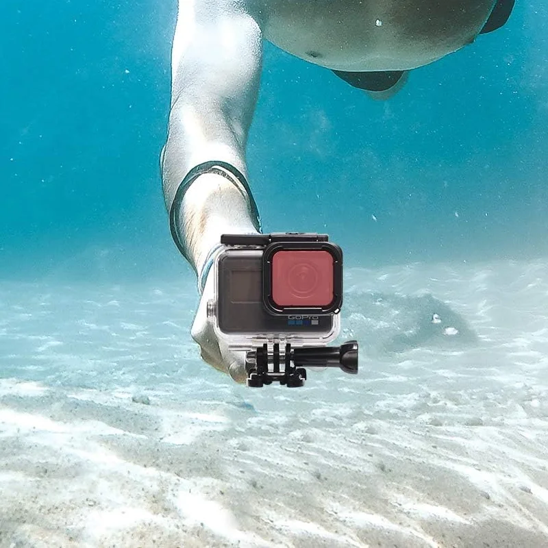Hero 5/6/7 Diving Filter Waterproof Housing Underwater Filter Lens Filters For GoPro Hero 7 6 5 Action Camera Accessories