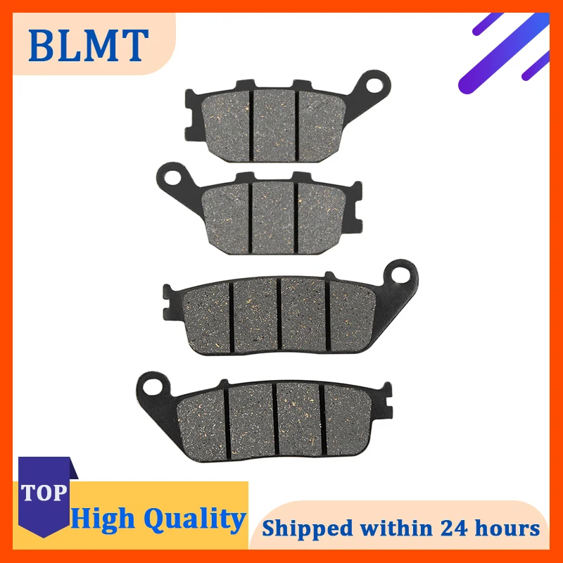 Motorcycle Front and Rear Brake Pads motorcycle brake pads For HONDA VT1100C2 VT 1100 C2 1995-2005 VTX1300 VTX 1300 2003-2008 CBF 500 CBF500 2004