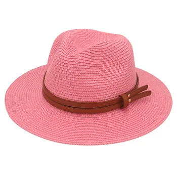 Breathable Straw Panama Hat 1