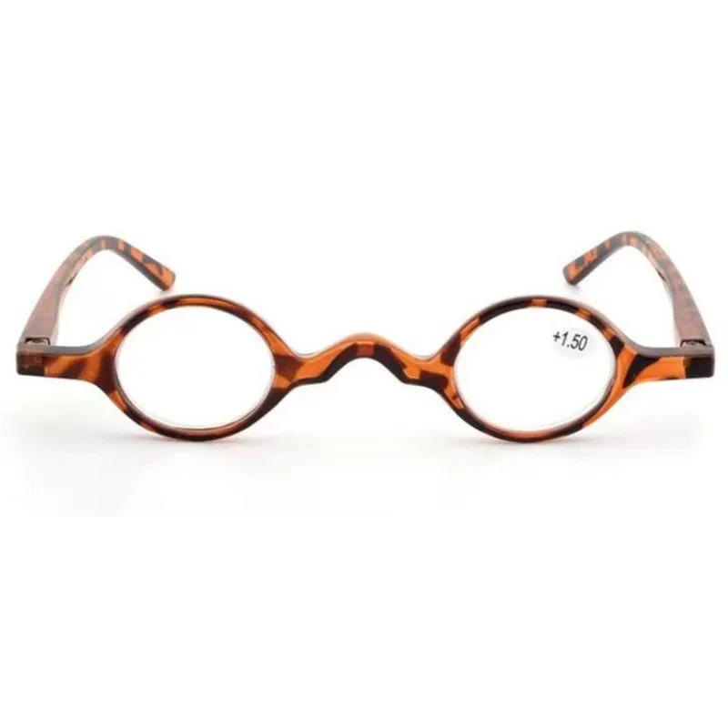Kleine Runde Lesebrille Männer Retro Anti Blaues Licht Brille Vintage Hyperopie Brillen Presbyopie Brillen Ältere Brillen – Detail 9