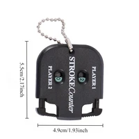 Golf Ball Strike Count Mini Portable Putting Score Counter Double Digit Scorer with Keychain Golf Accessories Golf Training Aid 2