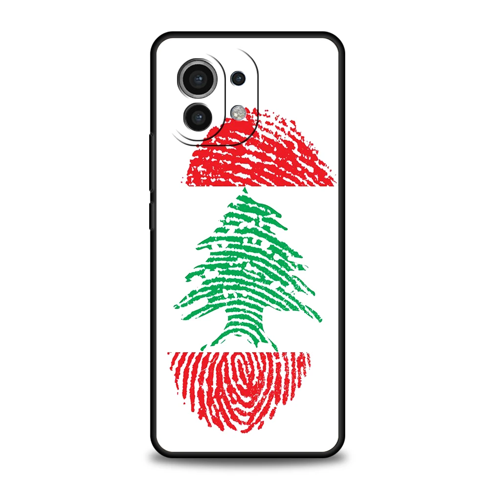 Beirut Lebanon Flag Soft Phone Case Cover
