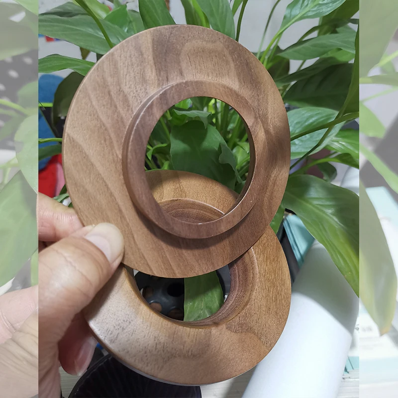V50V60 Universal Filter Cup Holder Hand Brewed Coffee Filter Cup Holder Origami Wooden Bracket