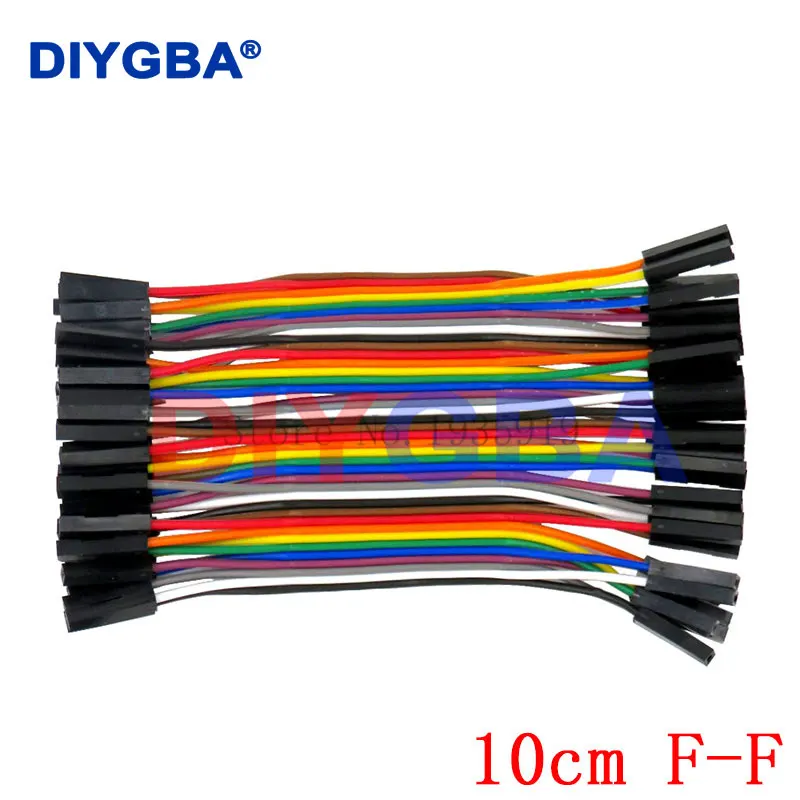 Dupont Line 40/120pcs 10CM 40Pin Male to Male + Male to Female and Female to Female Jumper Wire Dupont Cable for Arduino DIY KIT