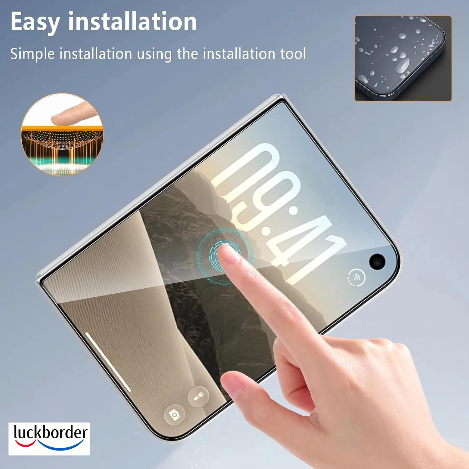 3-Pack Premium Tempered Glass Screen Protectors, 9H Hardness, Bubble-Free, Anti-Scratch Protection
