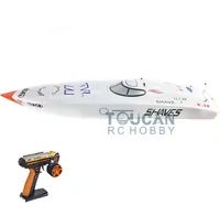 DTRC Toucanhobby G26IP1 26CC White Fiber Glass 50KM/H Gasoline Race ARTR RC Boat W/ Radio System 1