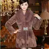 2022 New Winter Thick Plush Warm Clothes Big Size 4XL Overcoat Faux Fur Collar Fashion Ladies Coats Furry Female Coats Soft 6