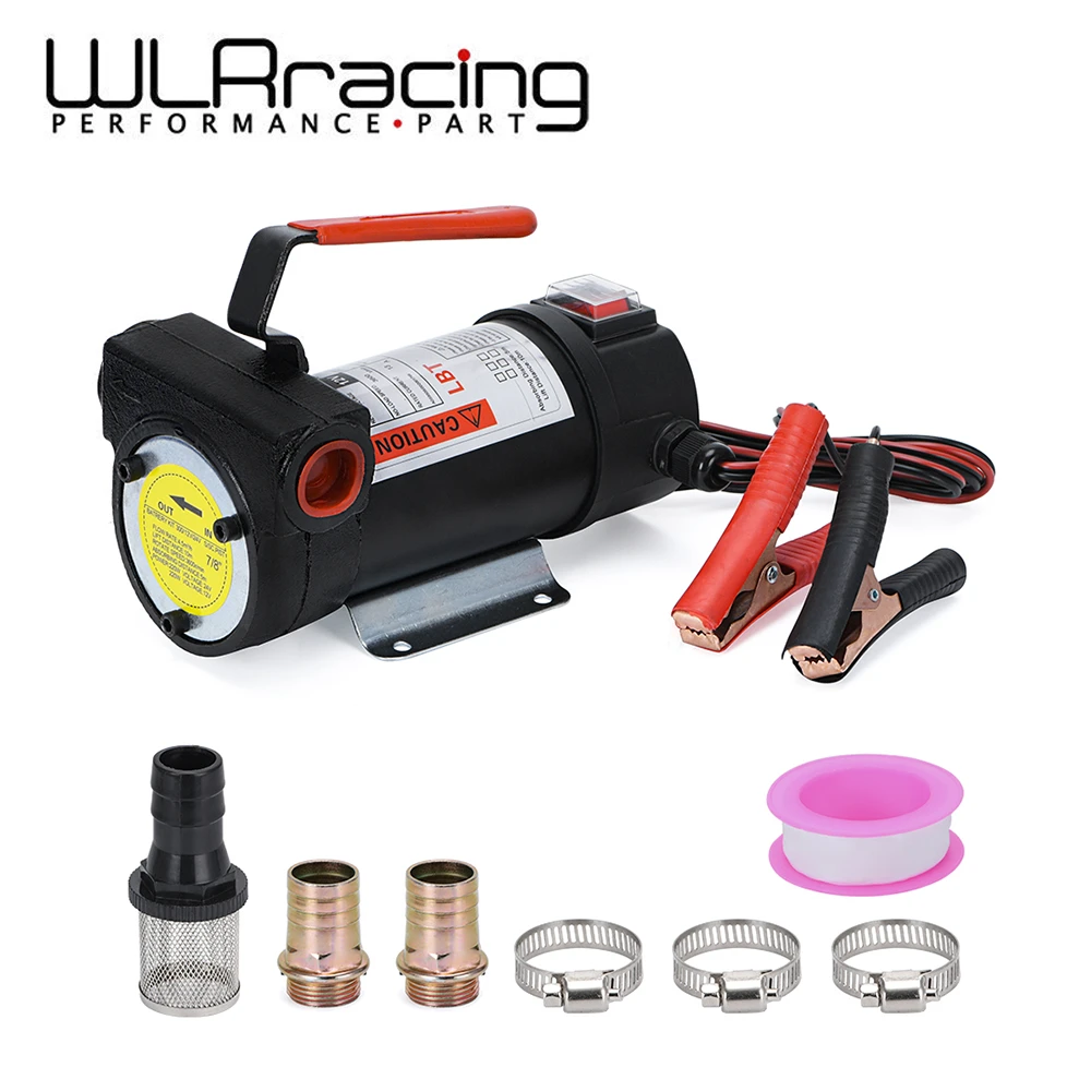 Electric Fuel Diesel Transfer Pump Kit Kerosene Extractor 12v 220w Dc