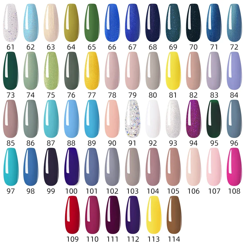 UV Gel Polish 1kg Soak off LED Lamp Colorful Nail Pure Varnishes Top Base Matte Coat Manicure Lacquers DIY Salon Press on Tips