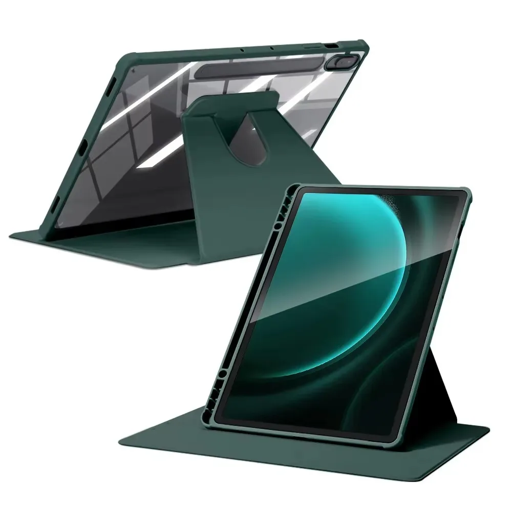 Acrylic Faith Tablet Cover with Smart Auto Sleep/Wake Function
