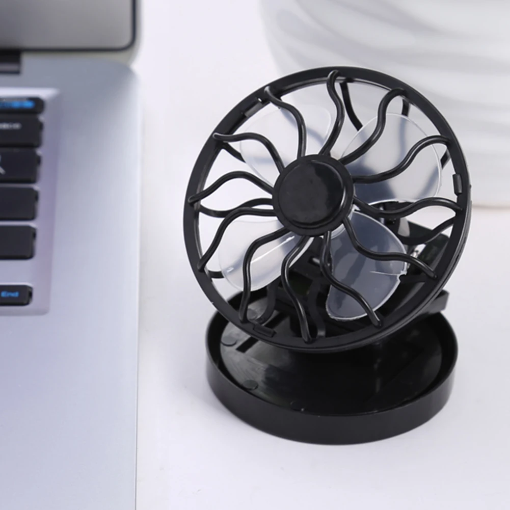 

Sun Solar Powered Cooling Fan Clip-On Mini Solar Panel Cell Beach Outdoors