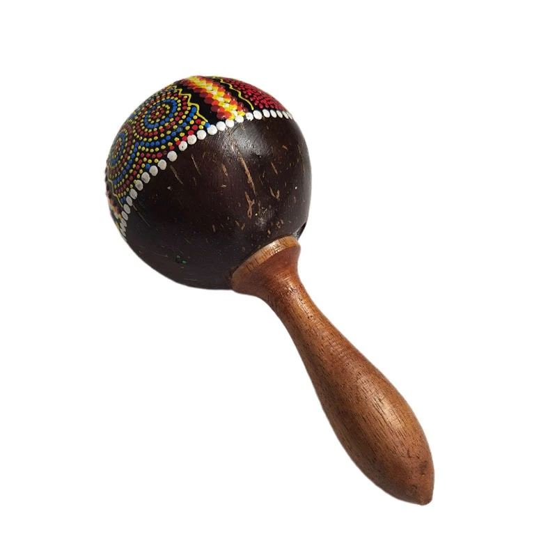 

Big Sandhammer Coconut Shell Art, Portable Handheld Toy Musical Instrument Accessories Funny Gift Or Birthday Gift