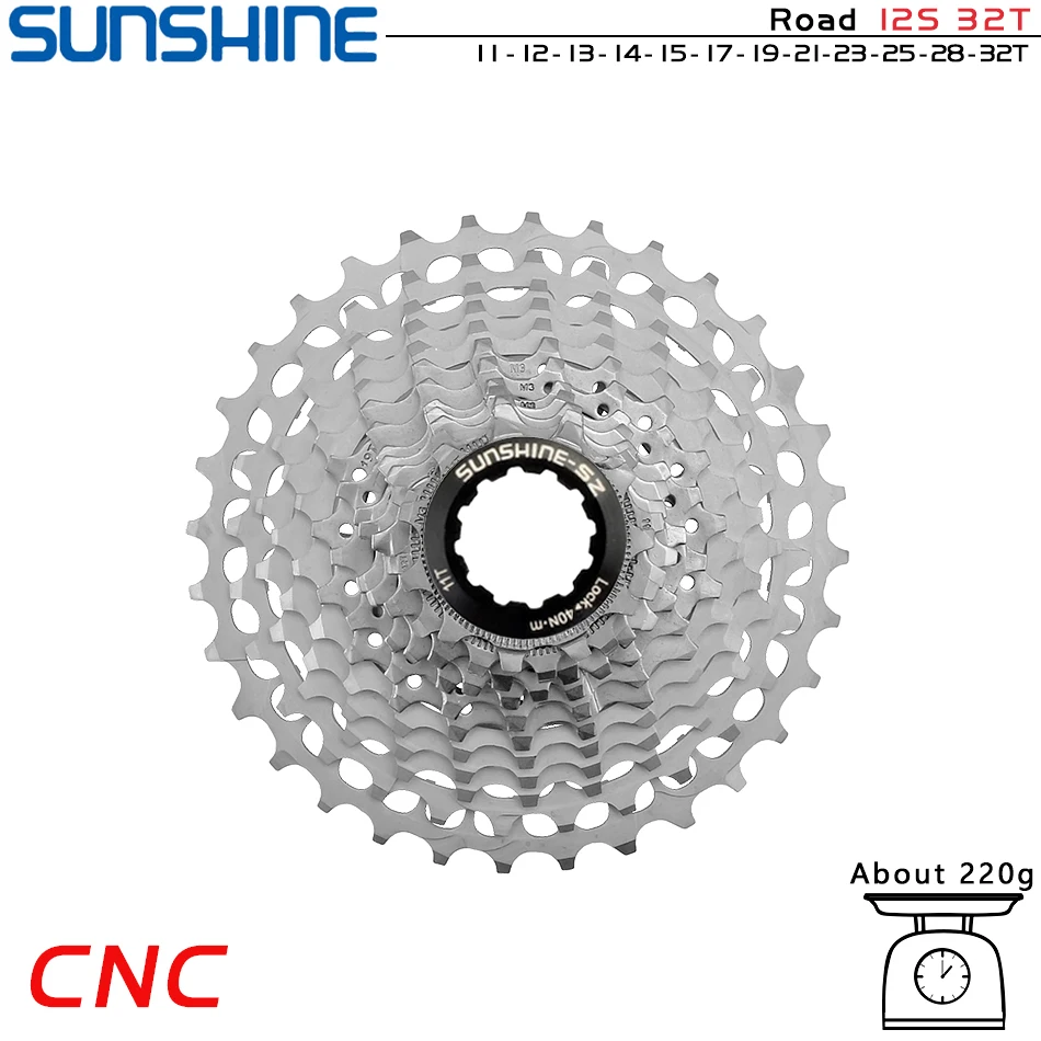 GOLDIX 11s 11-50T カセットスプロケット HGコグ用 GOLDIX Ultralight CNC Road Bike Cassette 11/12 Speed k7 11S