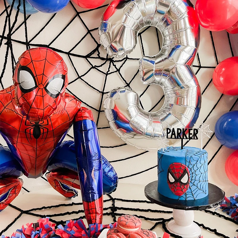 Spiderman Birthday Party Decorations - 3d Stand