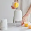 Ice Crusher Snow Cone Machine,Portable,2 in 1,Slushie Machine,Electric Shaved Ice Machine for Bars Party Home DIY 1