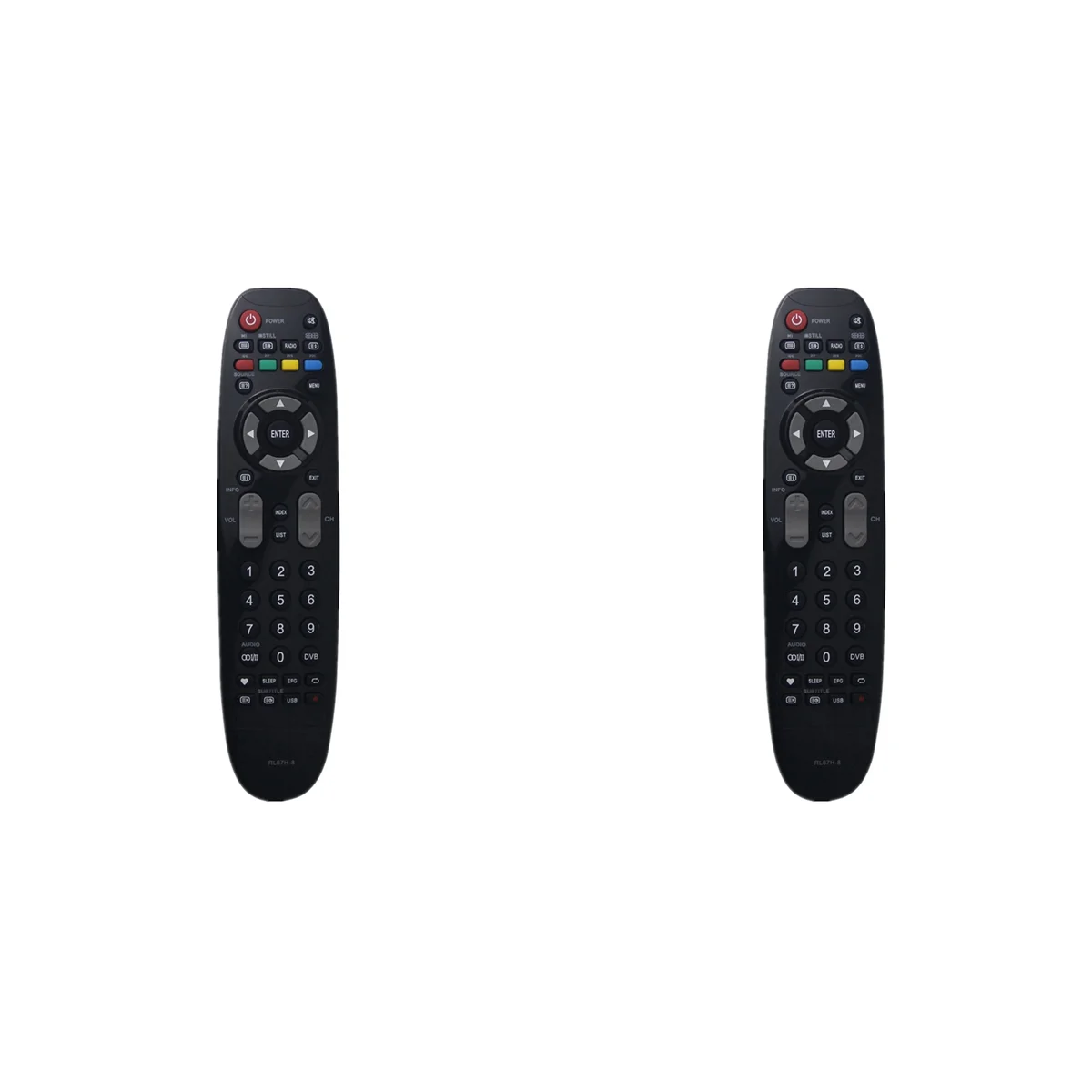 

2X RL67H-8 TV Remote Control for Changhong TV TV20A-C35 SABA LC32HA3 LED50C2000H LED50C2000IS LED29B1000S