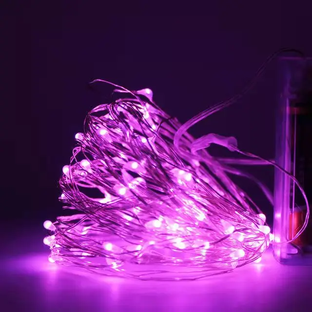 thumbnail image 1 of Guirnalda de luces para cortina para habitación, decoración de luces para el día de San Valentín, cortinas de boda para el hogar, luces LED de hadas, 1 of 5