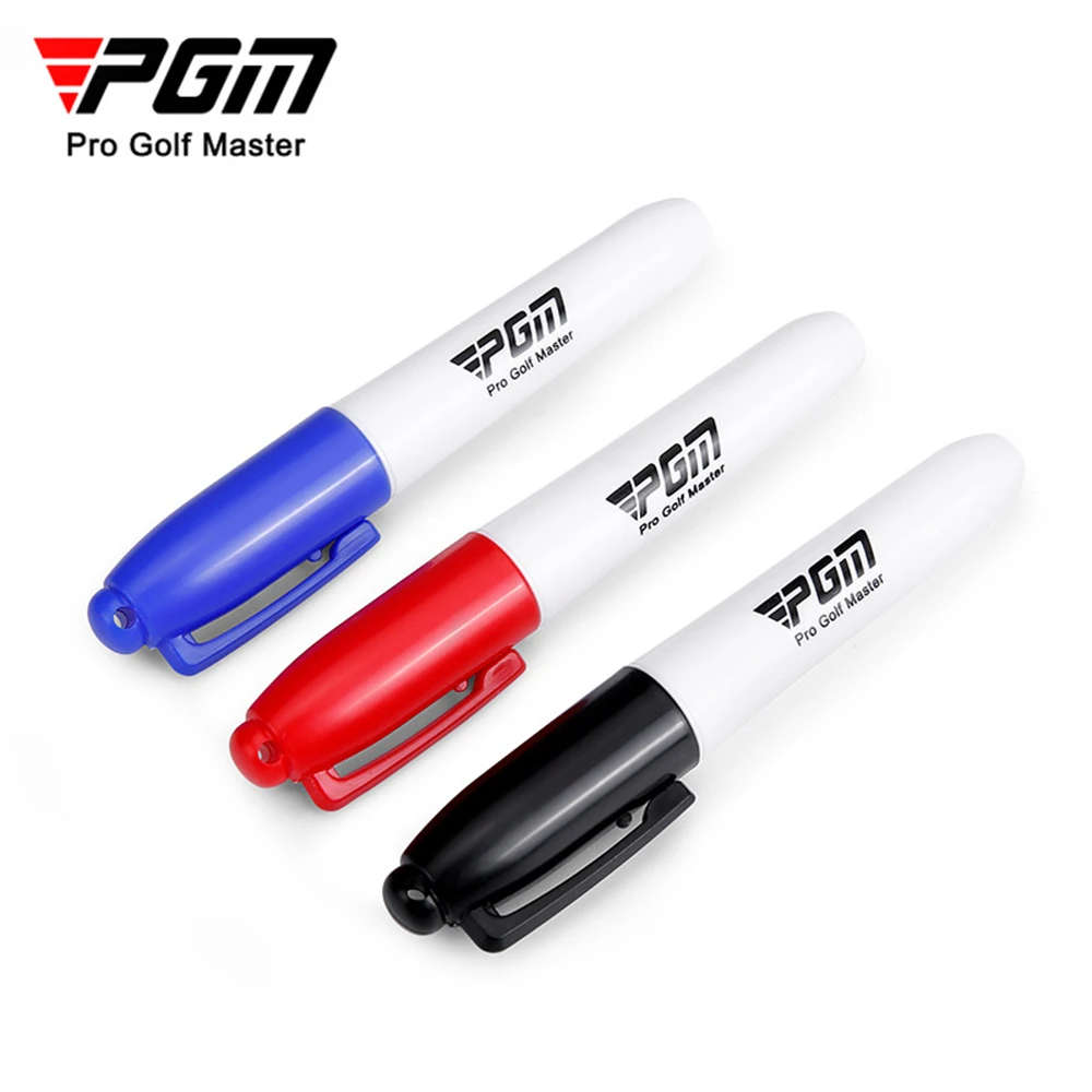 PGM Golf Ball Marker Thread Drawing Line Tool Portable Special Marking Pen Waterproof Ink, Not Easy to Fade
