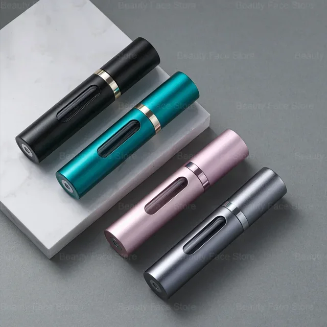 Leve Sua Fragrância Preferida à Mão com o Atomizador Portátil Refillable 5 Refillable Perfume Atomizer Bottle