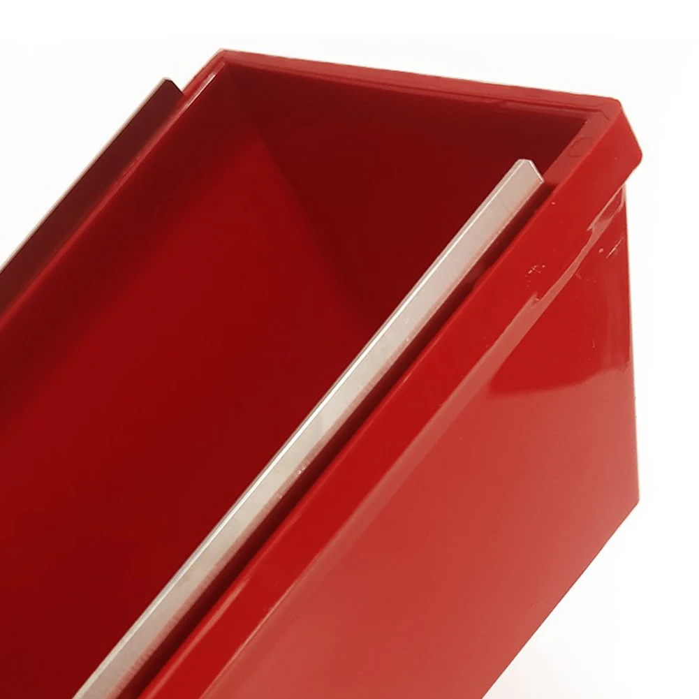 Plastic Drywall Mud Pan with Scraping Bar Spatula Drywall Mud Pans Lightweight Tool Tray for Quicker Cleaning