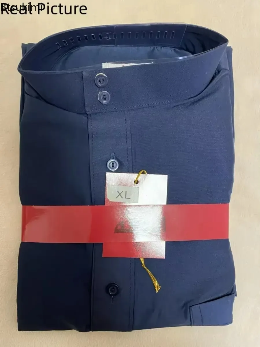 جديد مسلم الشرق الأوسط الرجال كم طويل العربية طاقم الرقبة الإسلامية بلون قفطان ماكسي دبي طويل جوبا ثوب عباية الملابس