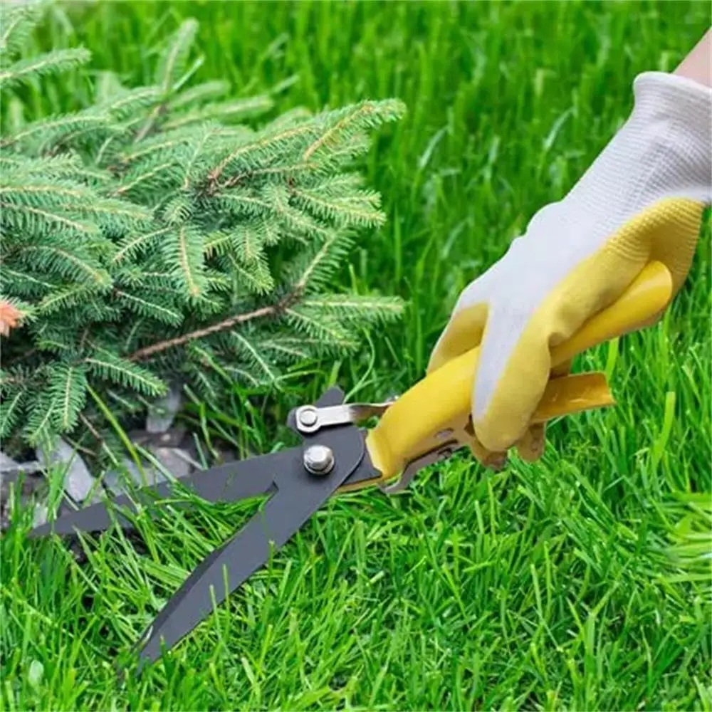 Gardening Scissors Rotatable Lawn Trimming Gardening Grass Trimming Scissors Tools Household Potted Weed Pruning