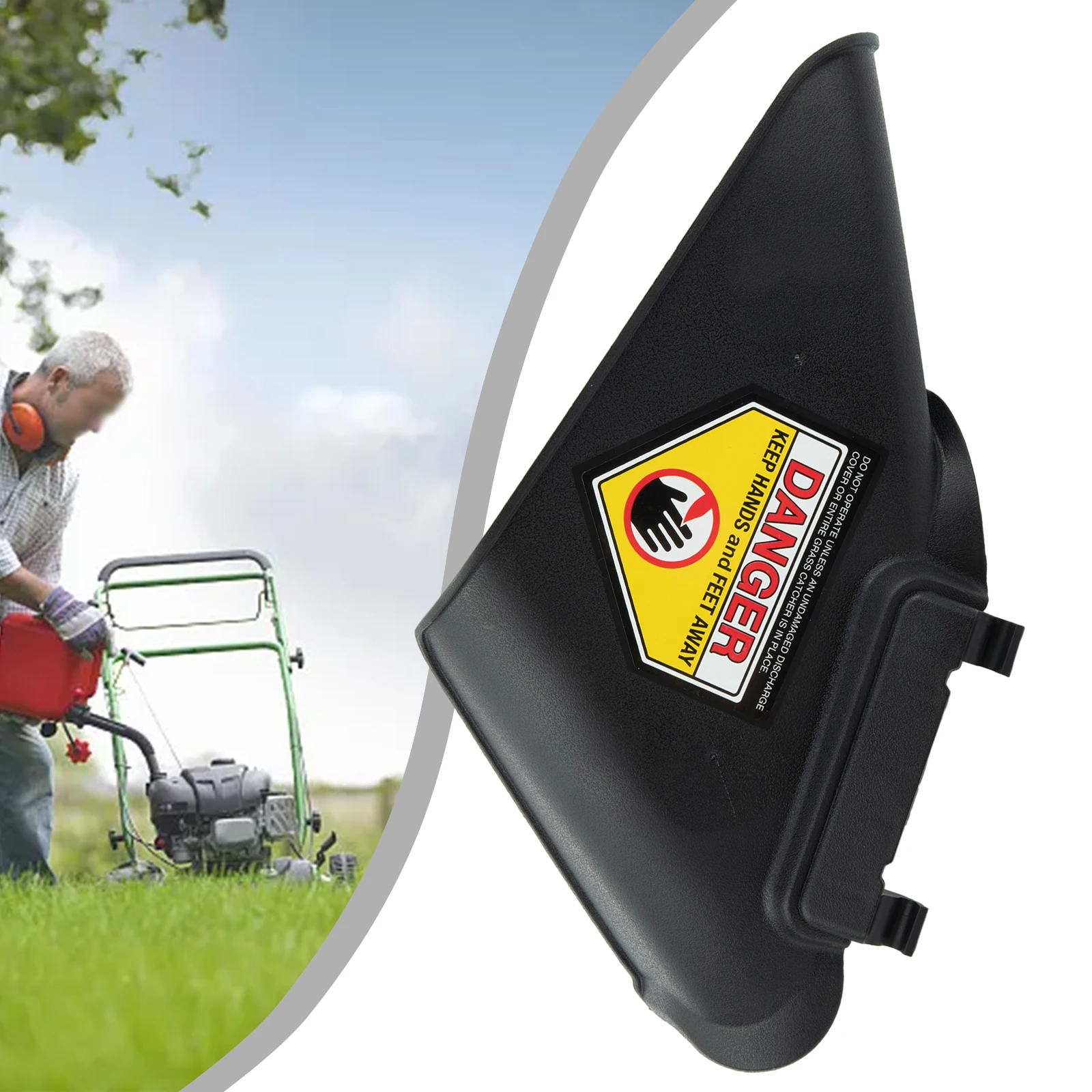

1pc Plastic Side Discharge Chute Mower Side Unloading Ramp For Troy Bilt For Walk-Behind Mower Replacement Parts
