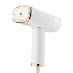 Compact Handheld Fabric Steamer - Fast-Heat Portable Garment Iron & Steam Cleaner, 130ml, 1000W, Ideal - EU (WHITE)