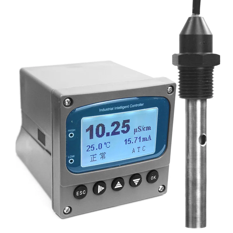 

Conductivity testers designed for digital water quality analysis are utilized in the monitoring of boiler water