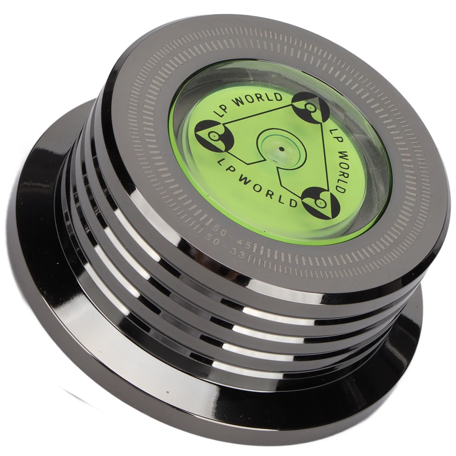 Description Picture 4 of itemMusic Recording Equipment Record Weight Stablizer Aluminum Turntable Disc Clamp with Bubble Leveling for LP Record Player 50Hz