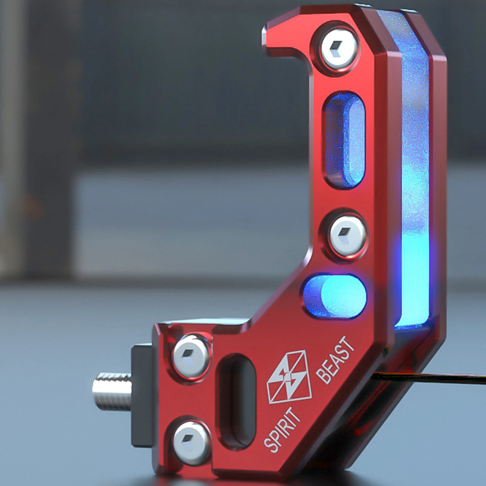 

Universal Motorcycle Hook With Light Modification Accessories Helmet Hook Aluminum Alloy CNC Hook Decoration