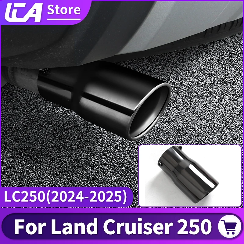 Stainless Steel Tailpipe Exhaust Accessories Upgraded For Toyota Land Cruiser 250 Prado Lc250 2025 1958 First Edition FJ250