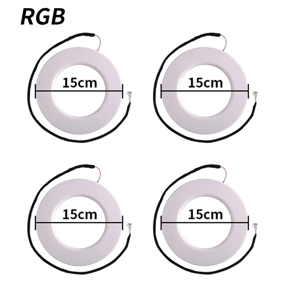 ตัวเลือกสินค้า อะคริลิค RGB 64 สี ปรับแต่งได้ 4 สาย 4 หมุด