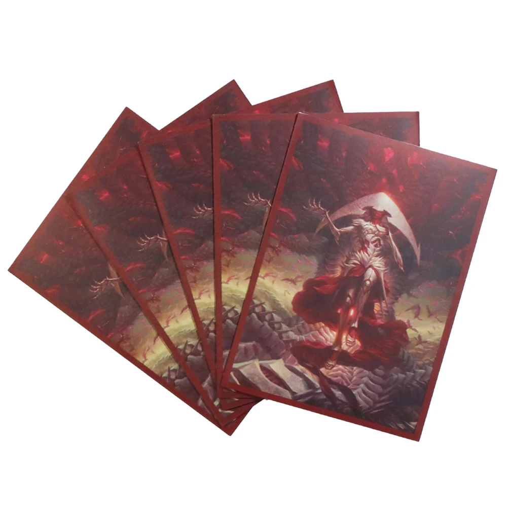 

60Pcs 66x91mm Game Cards Protector Collectibles Gift Toys Board Games Trading Cards Sleeves for MTG/YGO Game Cards