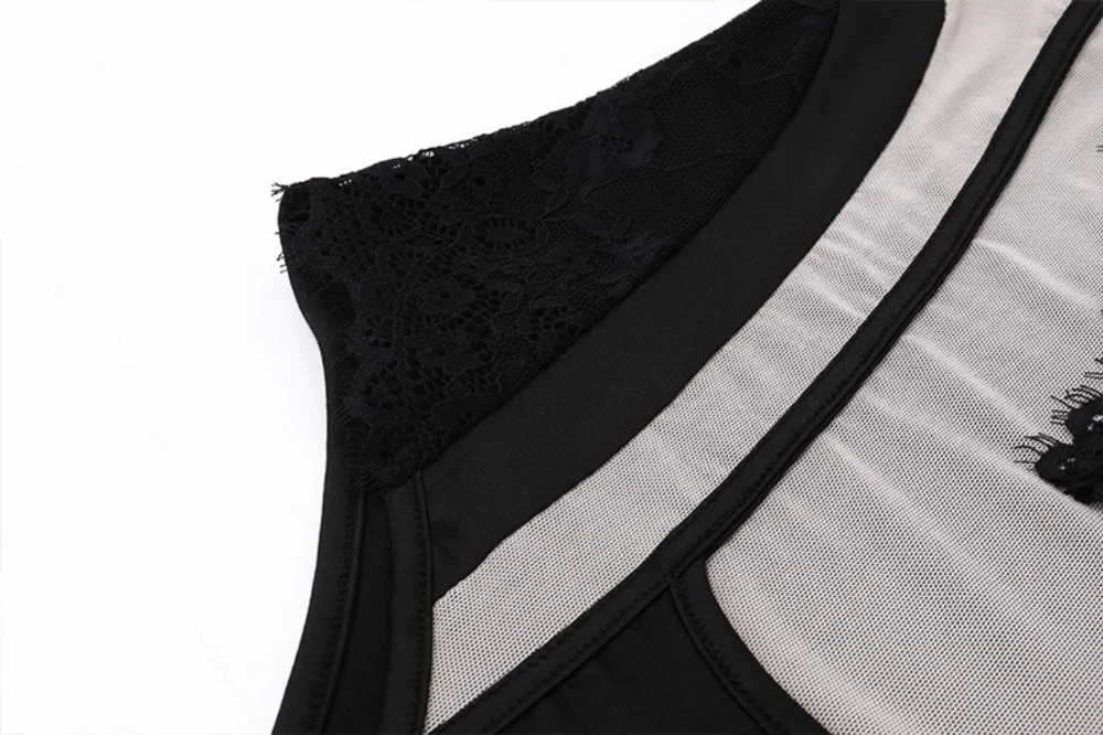 Side Hollow Out Skirt Suits Women Butterfly Mesh Mini Skirts And See Through Bodycon Bodysuit 2 Piece Sets For Ladies