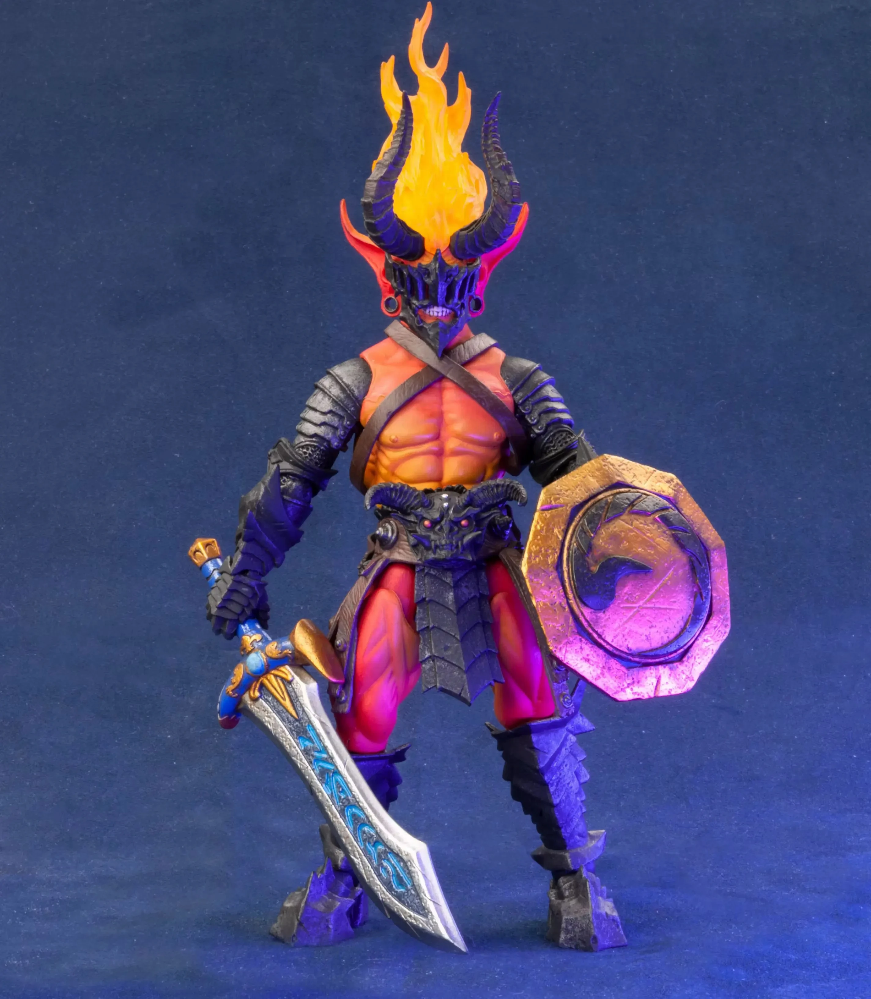 WIKEETOYS WoW 1/12 Garrosh Hellscream The Four Horseme Weapons Axe