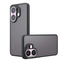 Shockproof Frosted Anti - Fingerprint Phone Cover Case for Vivo S30 Pro mini (Black)