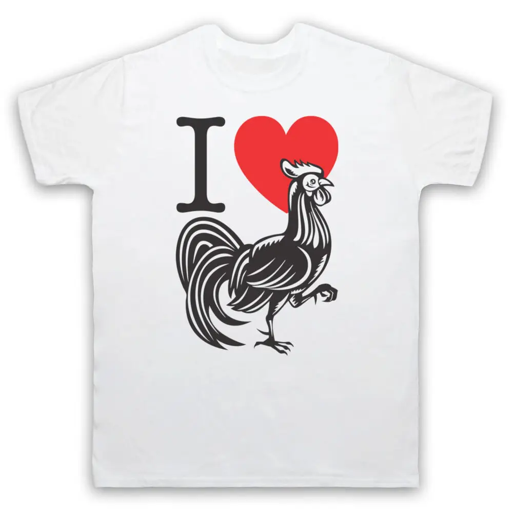 

I Love Cock Retro Slogan Funny Comedy Hen Night Tour Mens & Womens T-Shirt