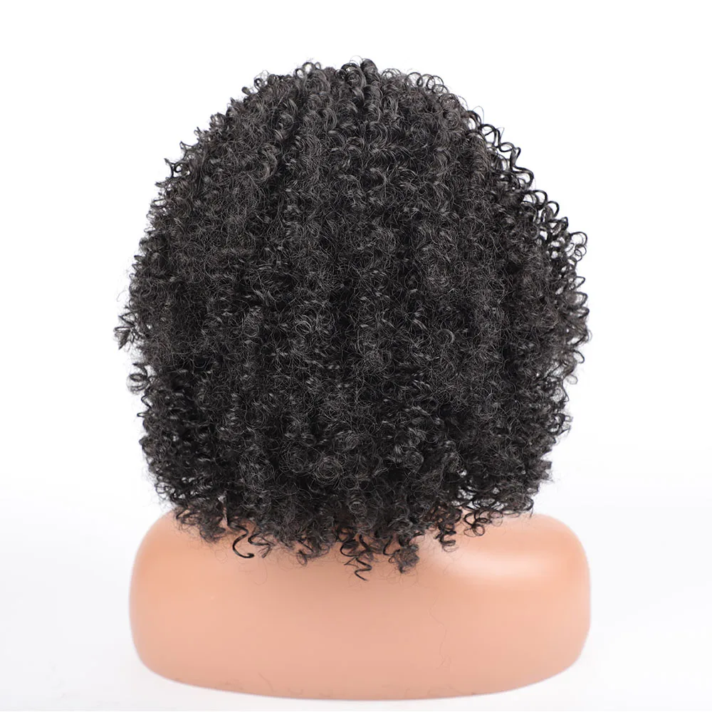 Synthetic Long Afro Kinky Curly Ponytail Synthetic Drawstring Ponytail Clip-In Hair Extension For Women Natural Looking